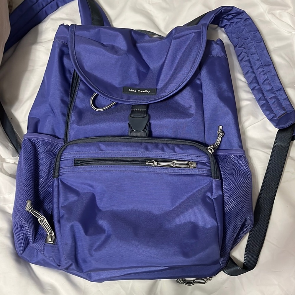 Purple Vera Bradley backpack